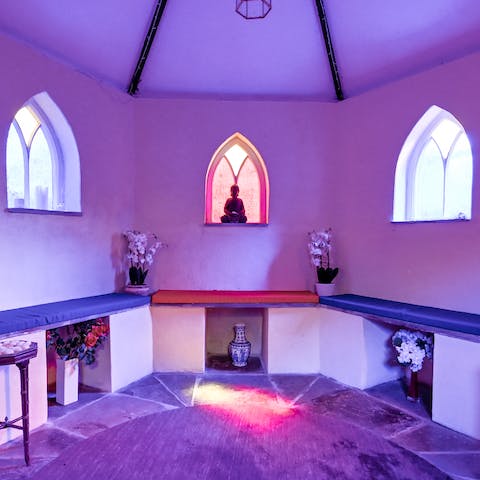 Find your inner zen in the former chapel