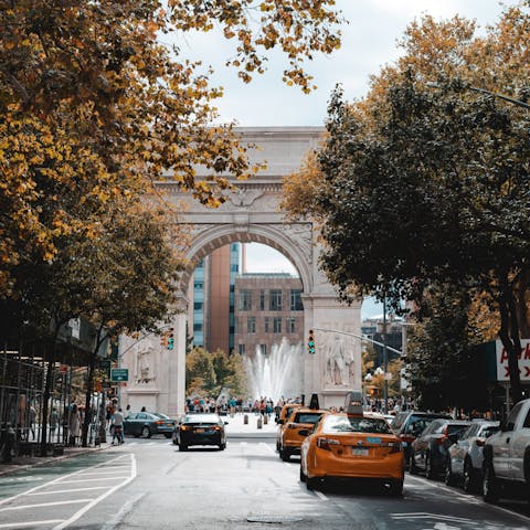 Stay in the heart of Greenwich Village, just four minutes from Washington Square Park