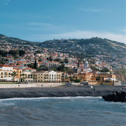 Explore the beautiful city of Funchal