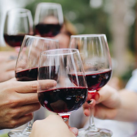 Sip wine and listen to Fado music at one of the bars and restaurants nearby