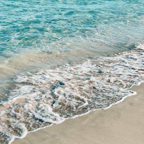 Hit Ibiza's white-sand beaches, a short drive along the coast