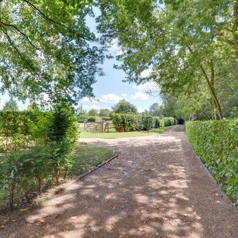 Enjoy long walks through the luscious Kent countryside