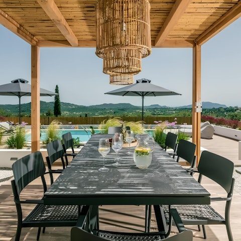 Fire up the barbecue and dine alfresco