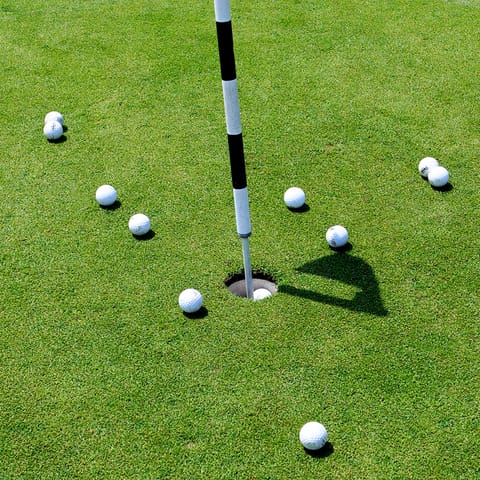 Tee off at one of the world-class golf courses Albufeira is known for