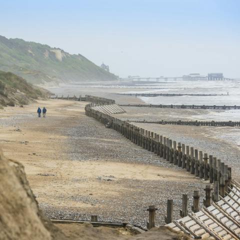 Make coastal walks part of your new morning routine, Overstand's beach is just a five-minute stroll away