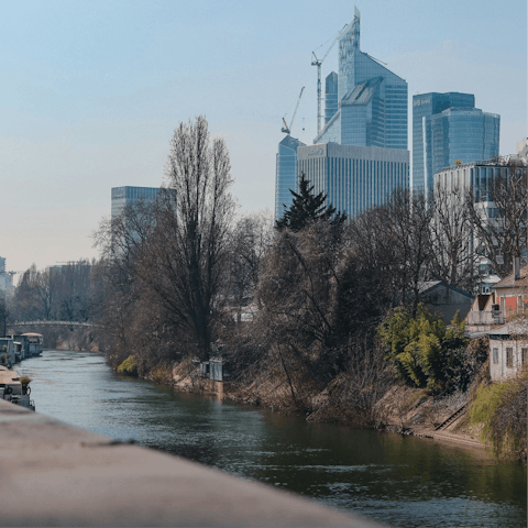 Stay in the charming suburb of Neuilly