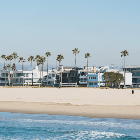 Explore the area, including nearby Venice Beach