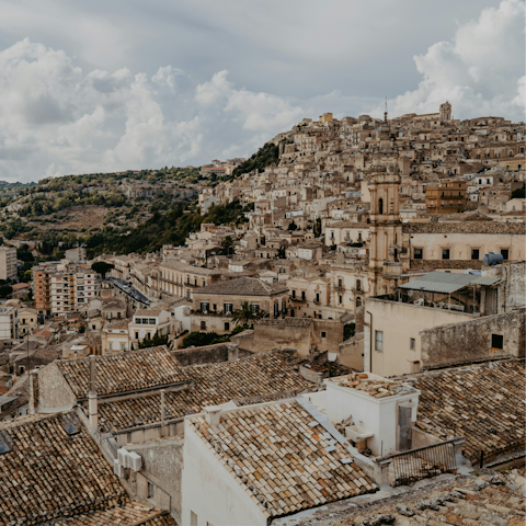 Wander the baroque streets of nearby Modica
