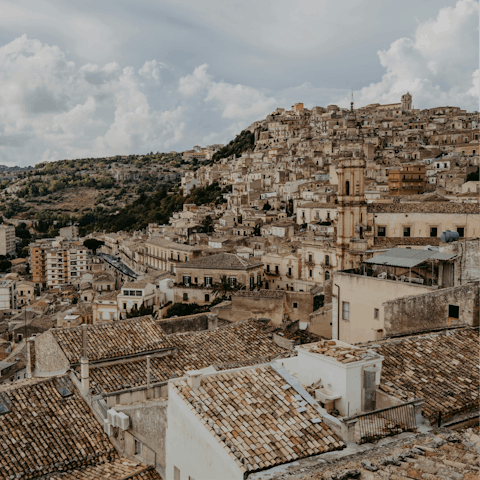 Wander the baroque streets of nearby Modica