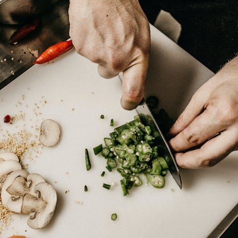Share mouth-watering feasts which can be prepared here by a private chef