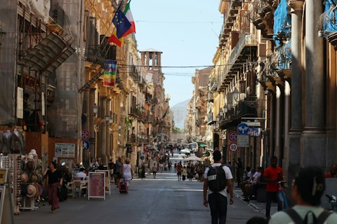 Stroll through Palermo's buzzing old city, home to shops, restaurants, and centuries of history