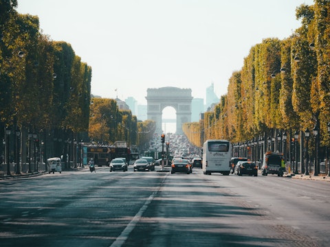 Stroll the world-famous Champs-Élysées, lined with luxury boutiques, just fifteen minutes on foot