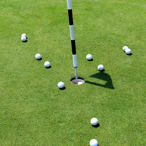 Soak up coastal views over a round of golf, Filey Golf Club is just a three-minute drive away