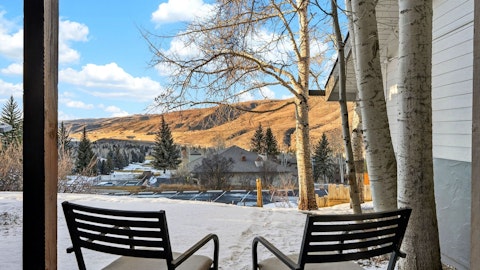 Sit out and take in sweeping Rocky Mountain views