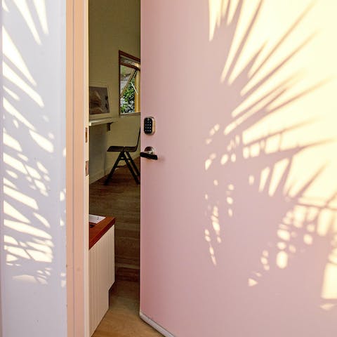 Work from home in the guest house or use it as a fourth bedroom