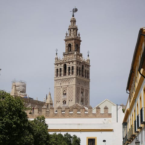 Visit the nearby Royal Alcázar of Seville