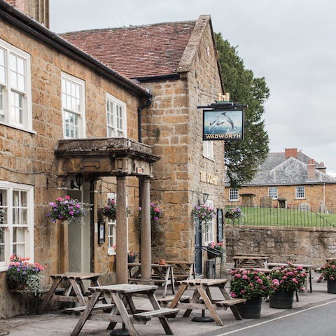 Take a stroll down to one of the local pubs