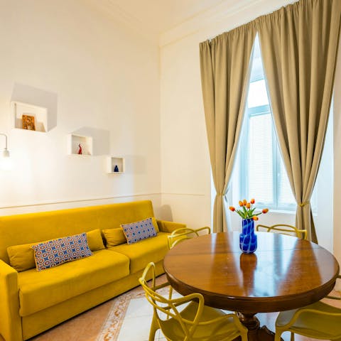 Enjoy a moment of calm in the bright, modern interiors — thoughtfully designed for comfort and relaxation