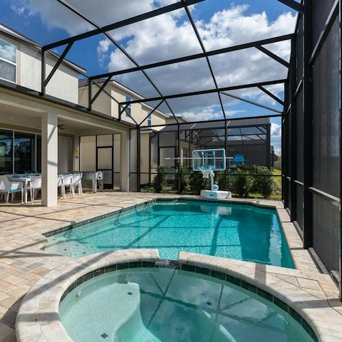 Switch off and relax with leisurely swims in the pool
