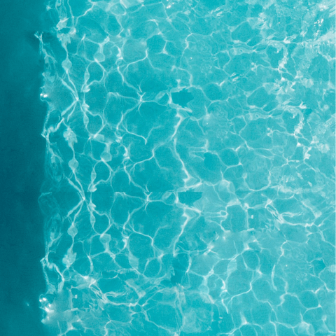 Feel refreshed after a dip in the communal pool