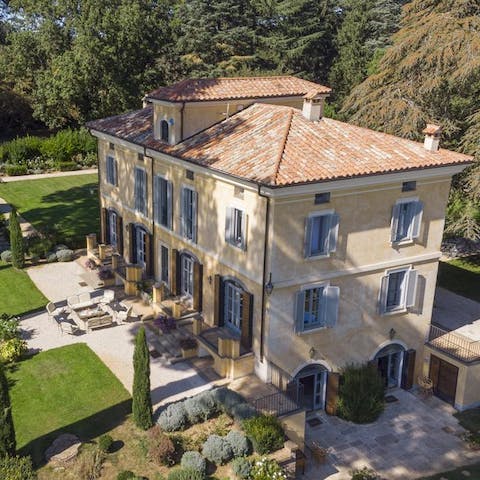 Make yourself at home in this lovingly restored rural villa