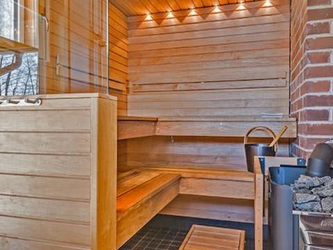 Let off some steam in the sauna