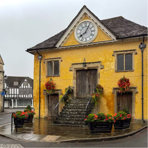 Explore local gems in the Cotswolds, like Tetbury