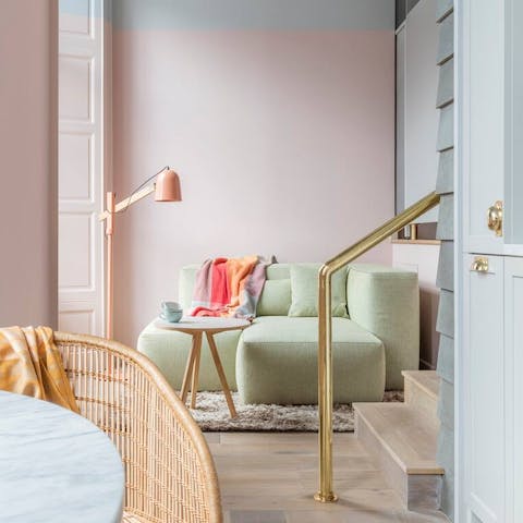 Find a reading nook and enjoy a quiet moment to yourself