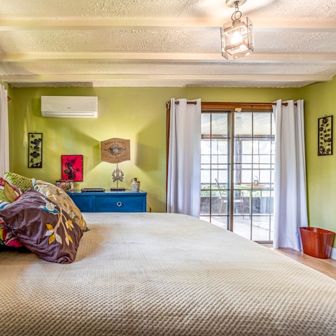 Roll out of bed and into the sunroom