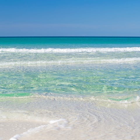 Escape from reality on the sandy shores of India Harbour Beach