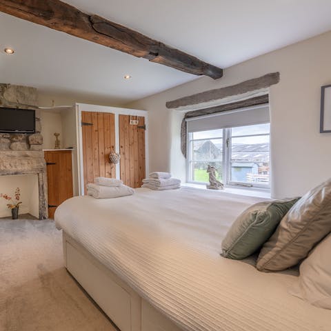 Bank a dreamy night's sleep – only the odd bleat of a sheep could disturb you here