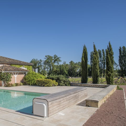 Experience the workings of a renowned bio-dynamic vineyard