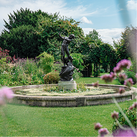 Take a refreshing stroll around Regent's Park, five minutes away