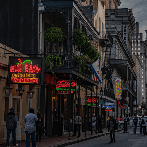 Stay a stroll away from the French Quarter