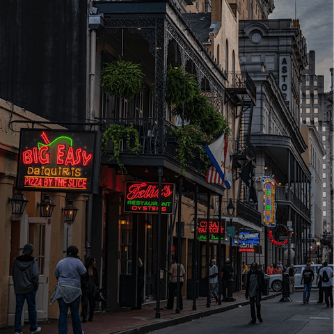 Stay a stroll away from the French Quarter