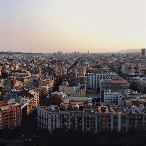 Stay in the stylish Eixample area, full of modernist architecture