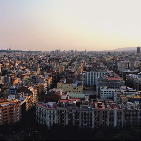 Stay in the stylish Eixample area, full of modernist architecture