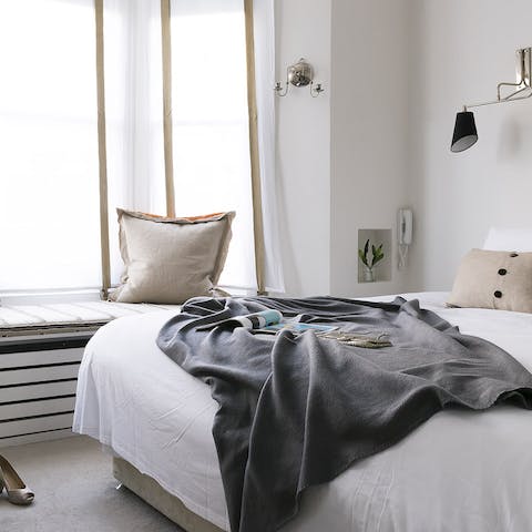 The Scandinavian inspired bedroom