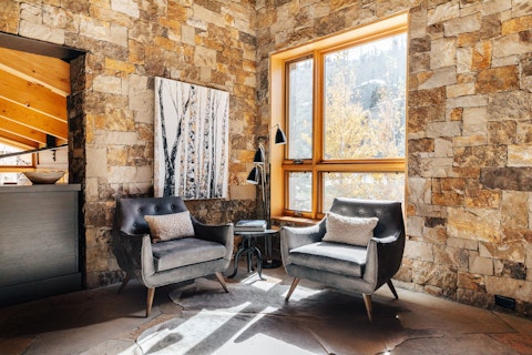 Bask in a sleek yet warm home