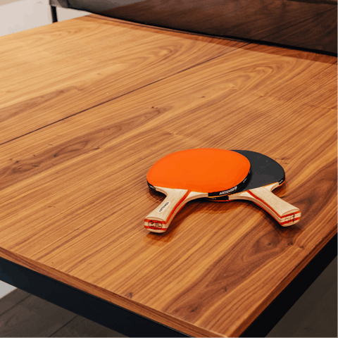Play a game of ping pong