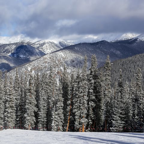 Hit those stunning Vail slopes, super close to the home