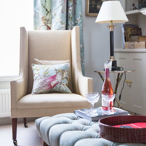 The elegant furniture