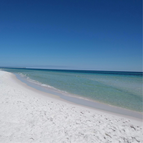 Stroll to Double Six beach, fifteen minutes away