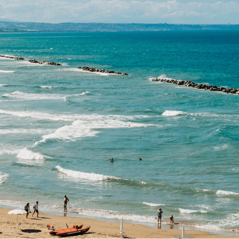 Explore Torre Guaceto, a stunning Nature Reserve, 15 kilometres from this villa