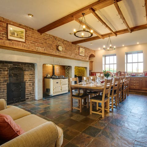 Cook a banquet in the traditional Welsh kitchen