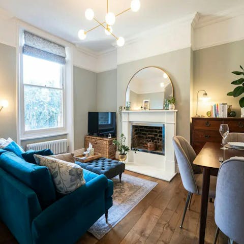 Savour relaxing evenings at home after a day of exploring