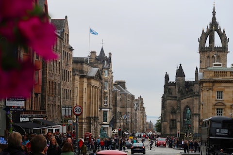 Stroll to the city's famous Royal Mile