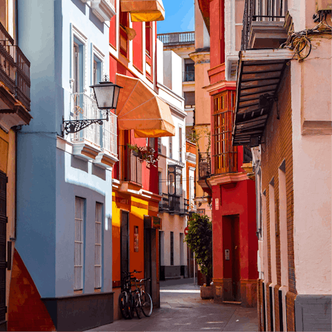 Experience the warmth and sunny spirit of Seville