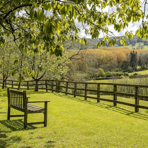 Unwind with peaceful country views