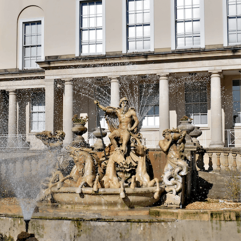 Take the short drive to nearby Cheltenham